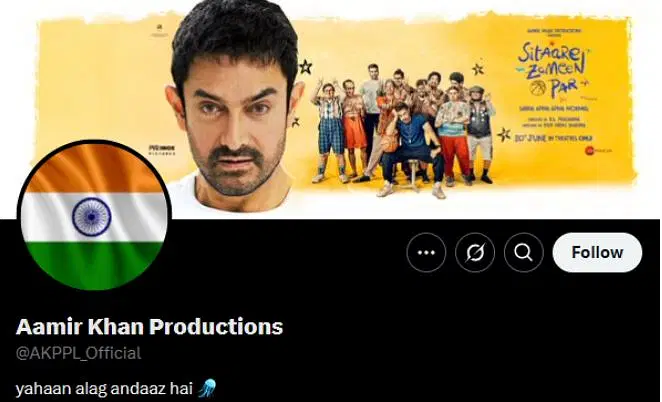 आमिर खान प्रोडक्शंस ने ‘सितारे ज़मीन पर’ के बहिष्कार के बीच बदली प्रोफ़ाइल पिक्चर, लगाया तिरंगा